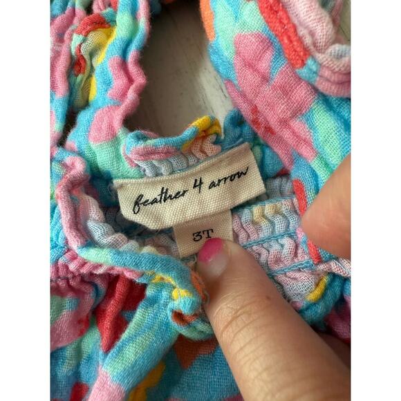 Feather 4 Arrow Girls Blue Grotto Escape Set Size 3T - Picture 9 of 11
